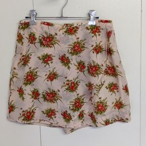 Floral Pattern Skort